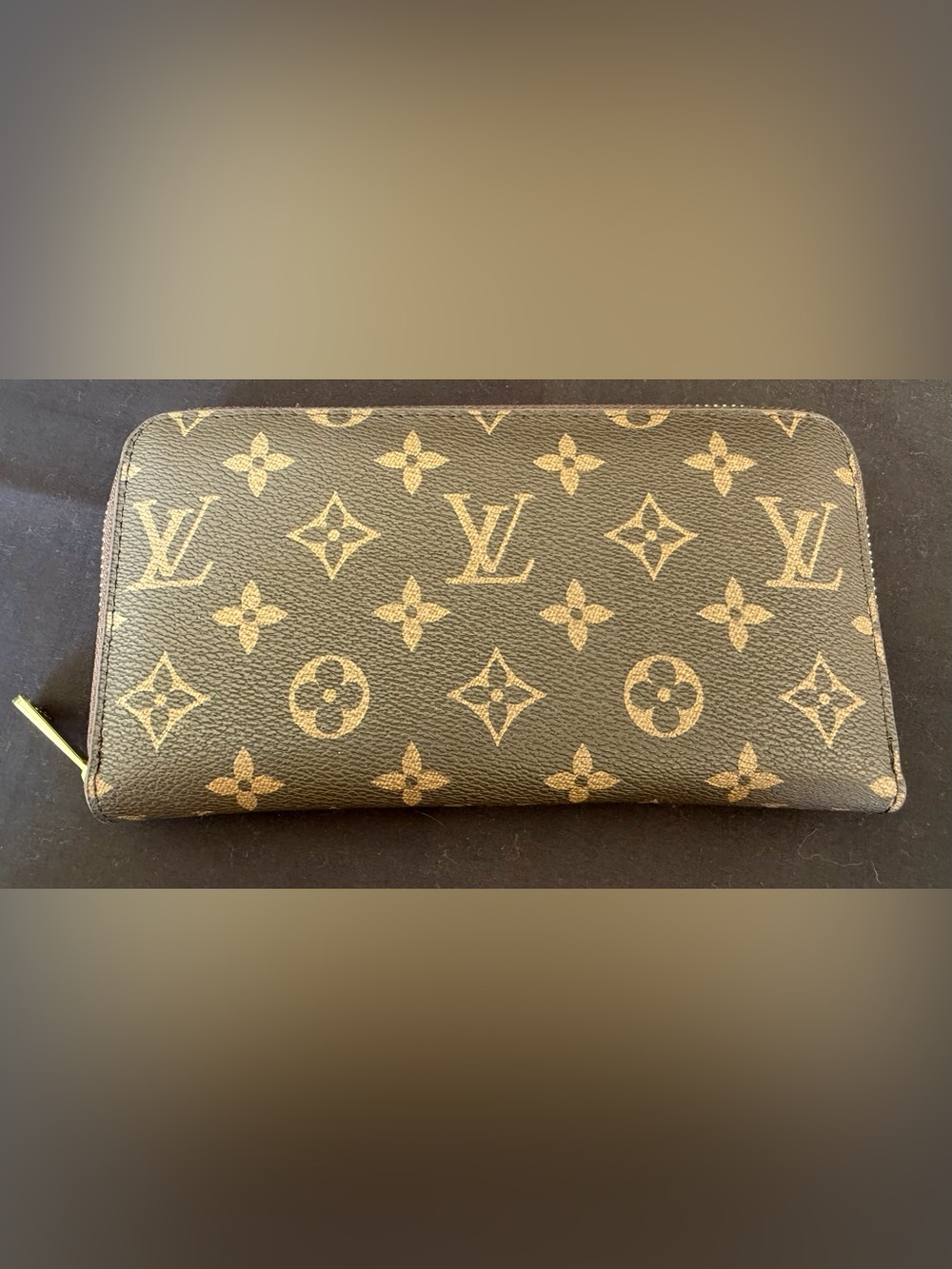 Coated Canvas Zippy Wallet